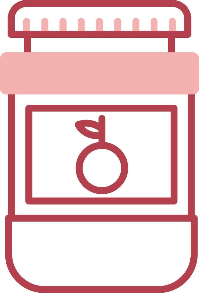 Jam Solid Two Color Icon vector
