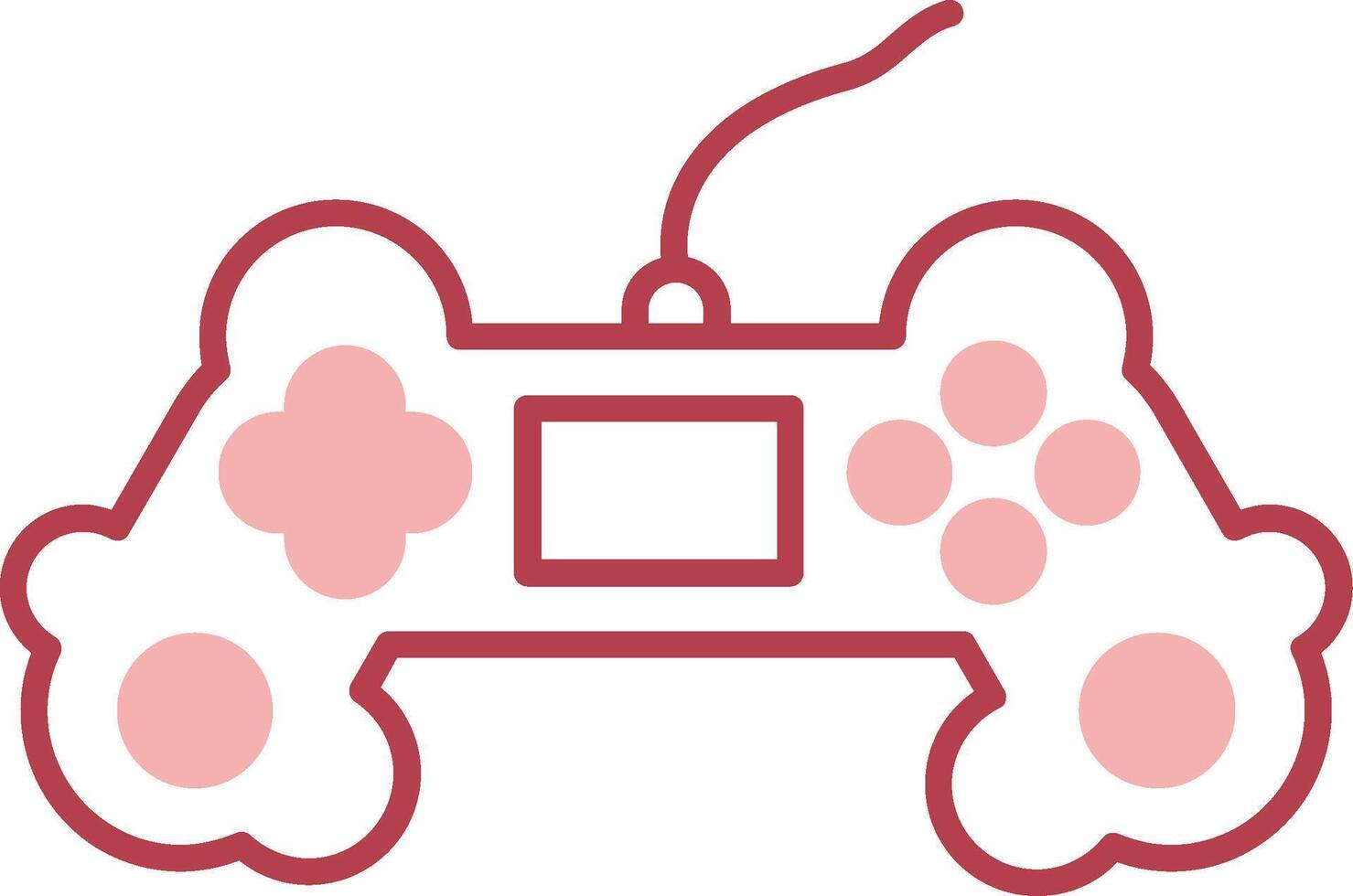 Gaming Solid Two Color Icon vector