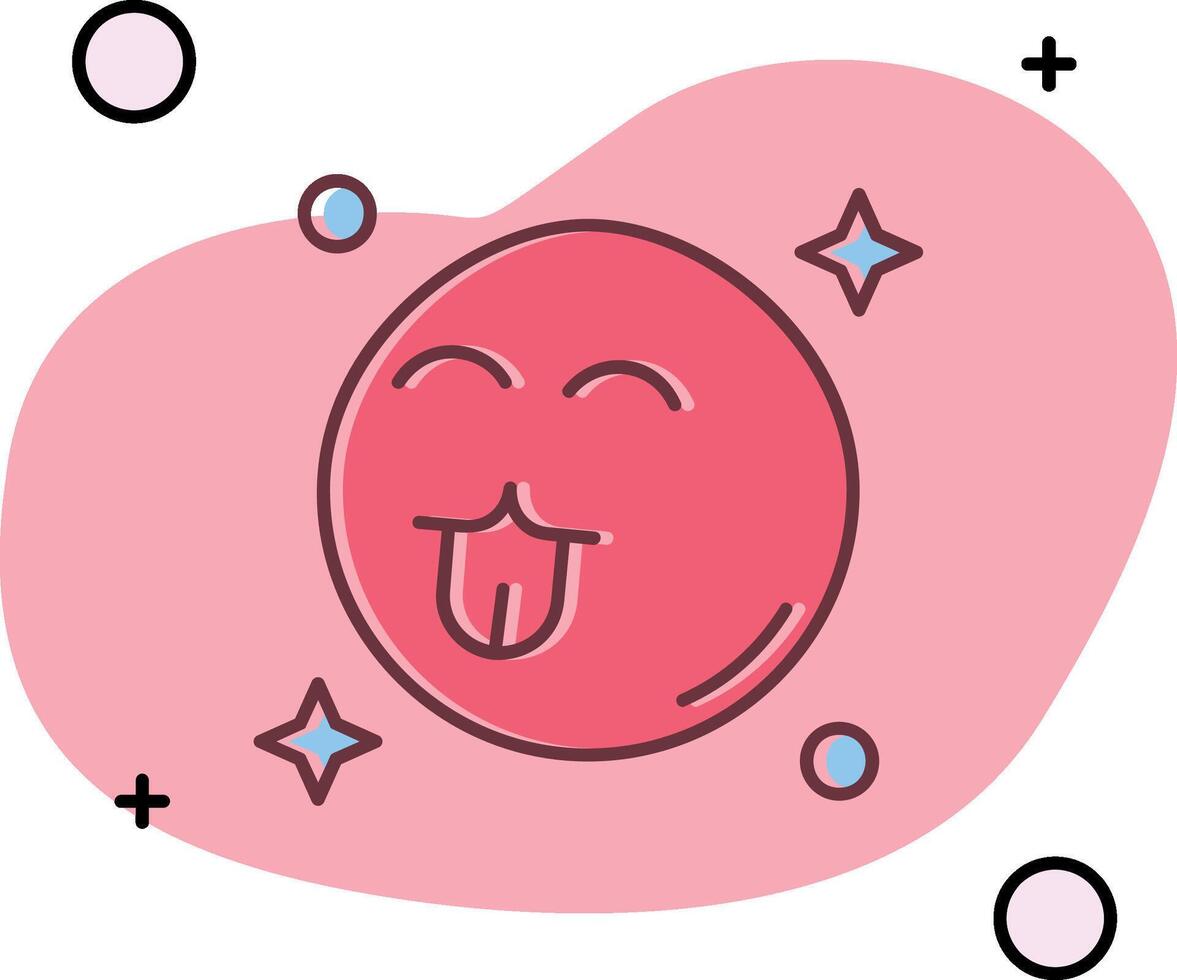 Cute Slipped Icon vector