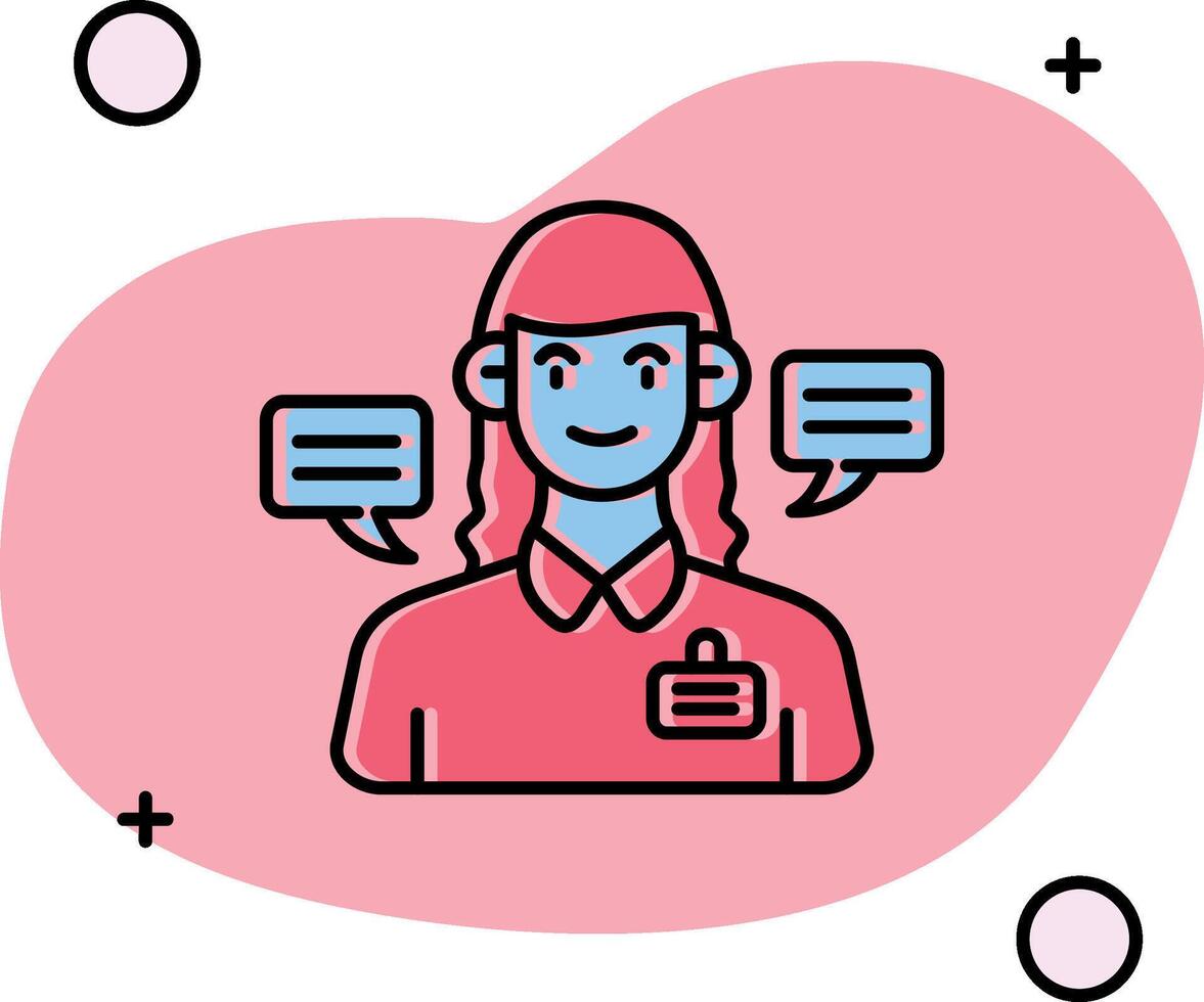 Public relation Slipped Icon vector