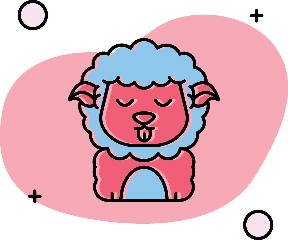 Cute Slipped Icon vector