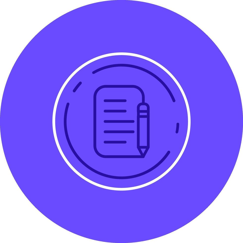 Register Duo tune color circle Icon vector