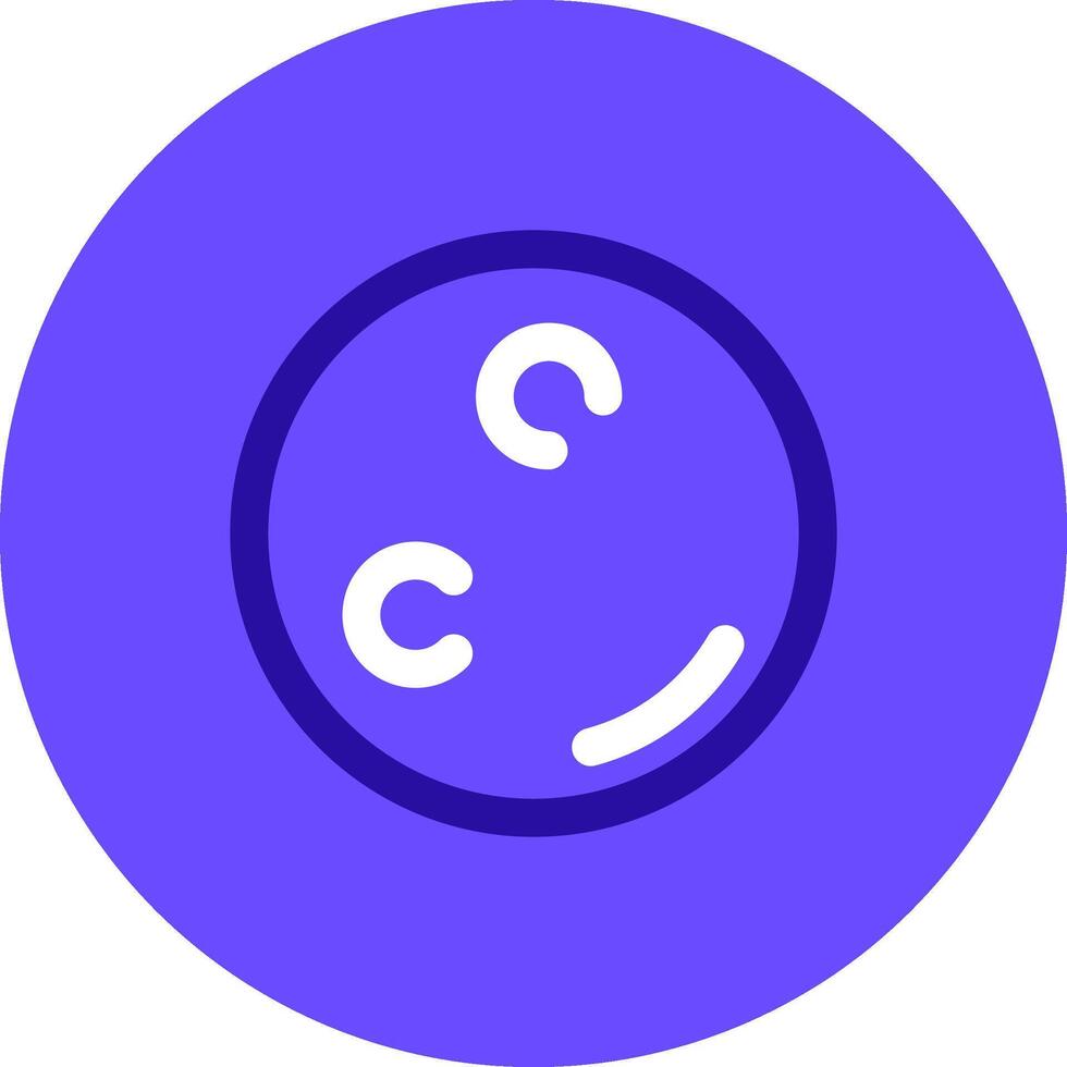 Moon Duo tune color circle Icon vector