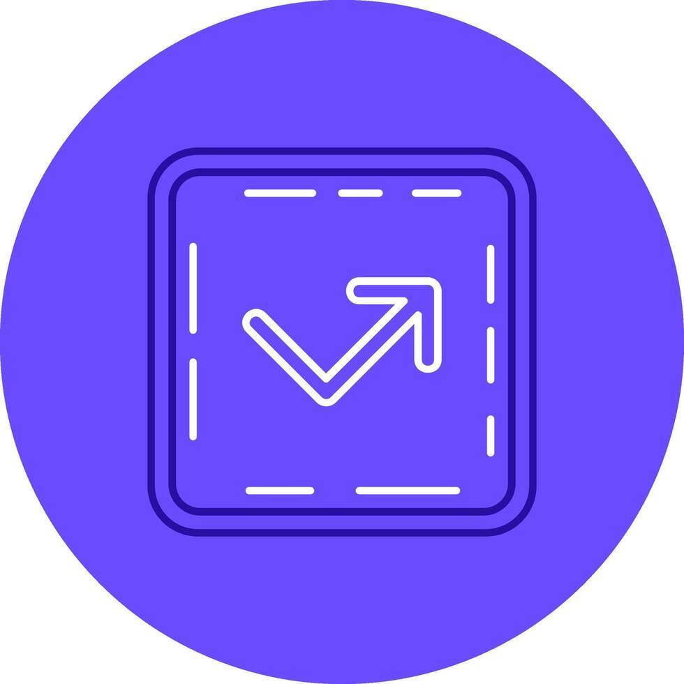 Bounce Duo tune color circle Icon vector