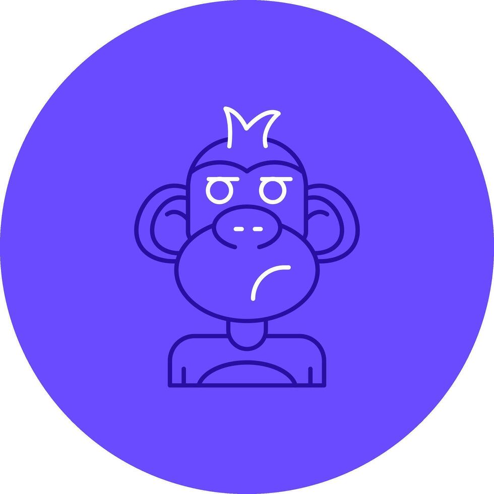 Liar Duo tune color circle Icon vector