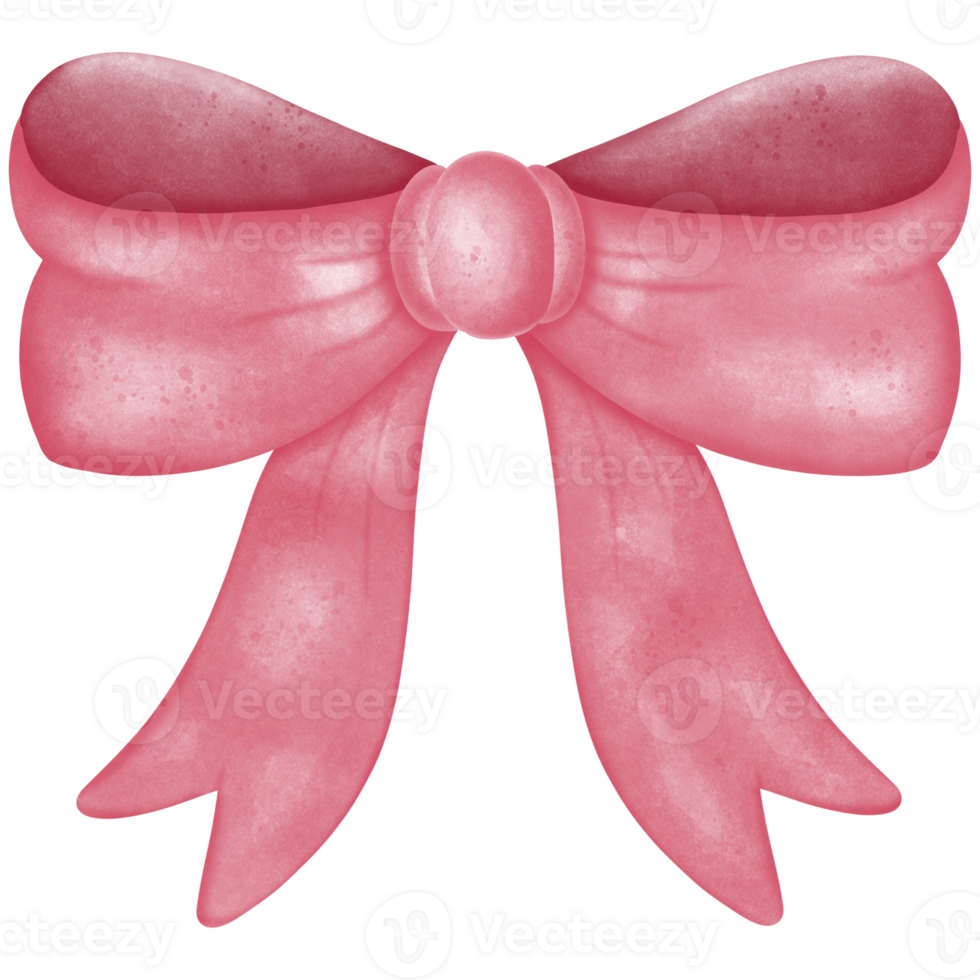 Pink bows clipart Ribbon bow png