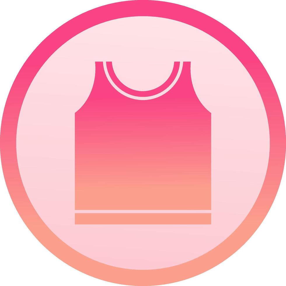 Top solid circle gradeint Icon vector