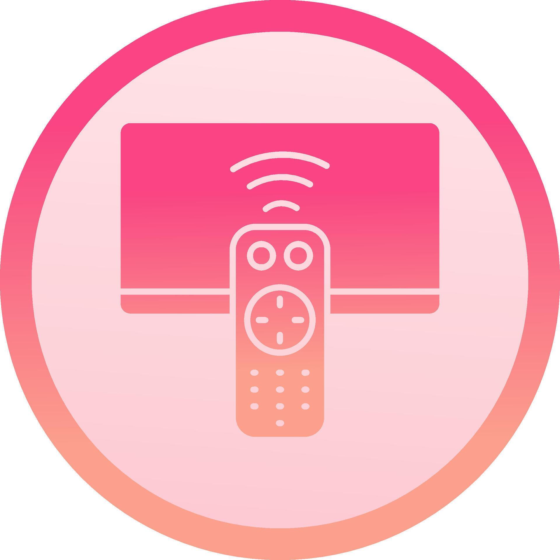 Remote solid circle gradeint Icon 37816339 Vector Art at Vecteezy