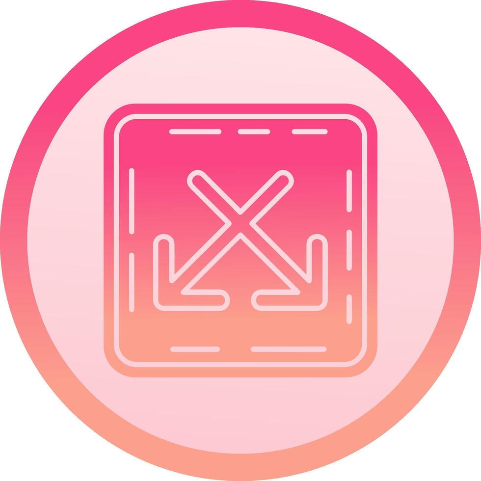 Intersect solid circle gradeint Icon 37817993 Vector Art at Vecteezy