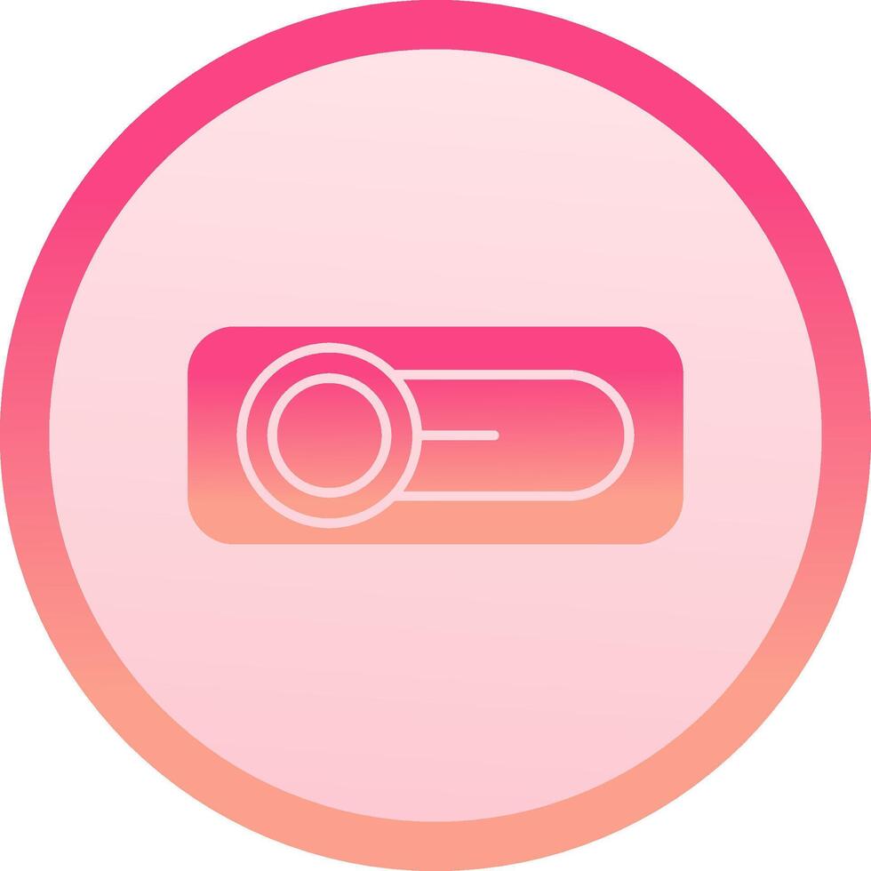 cambiar sólido circulo grado icono vector