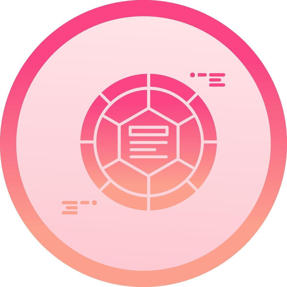 Infographic elements solid circle gradeint Icon vector