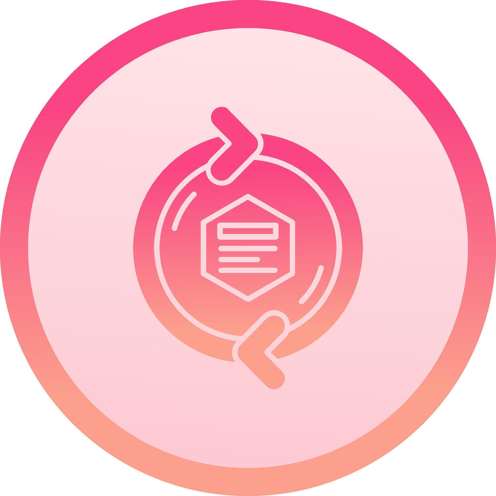 Refresh arrow solid circle gradeint Icon 37821346 Vector Art at Vecteezy