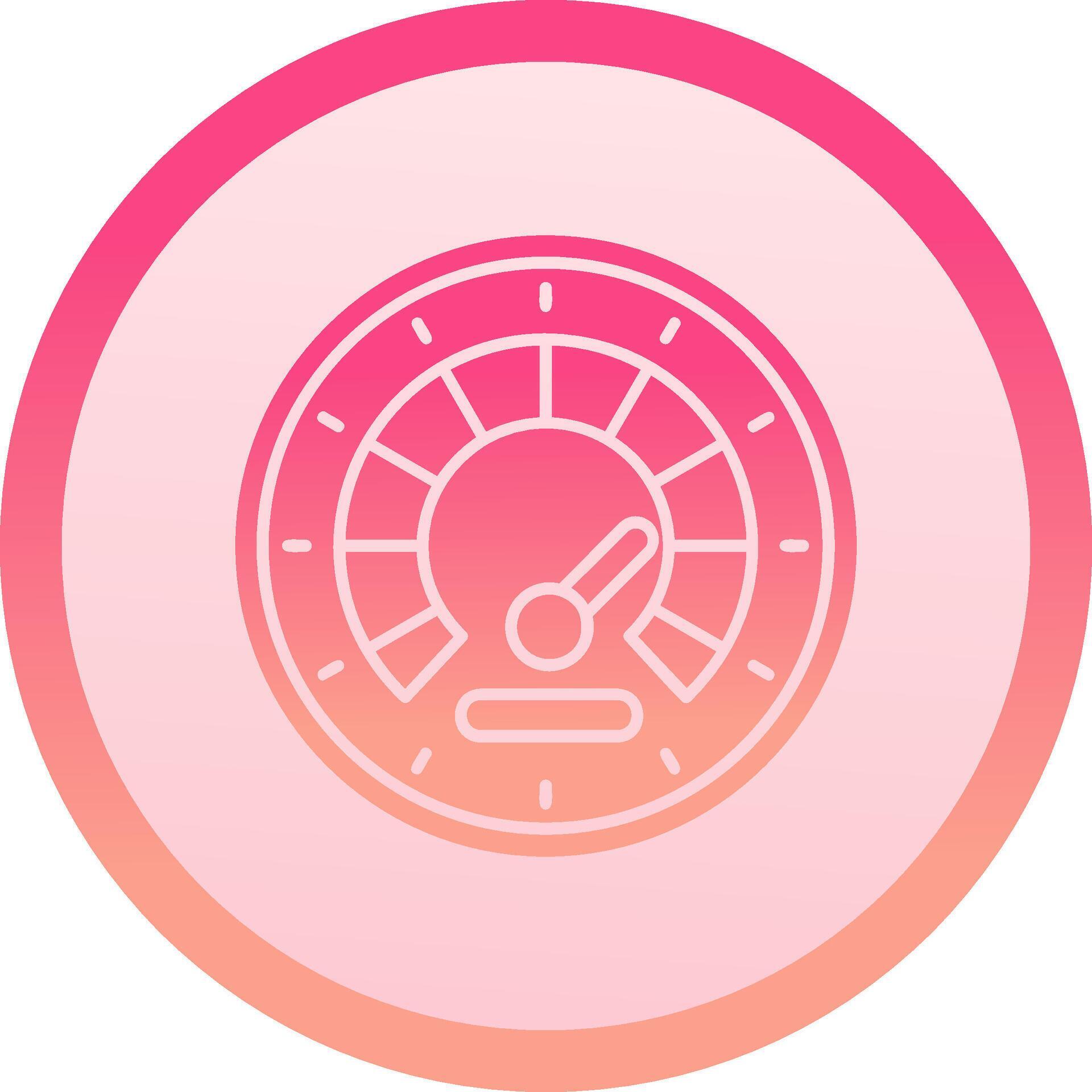 Speedometer solid circle gradeint Icon 37821661 Vector Art at Vecteezy