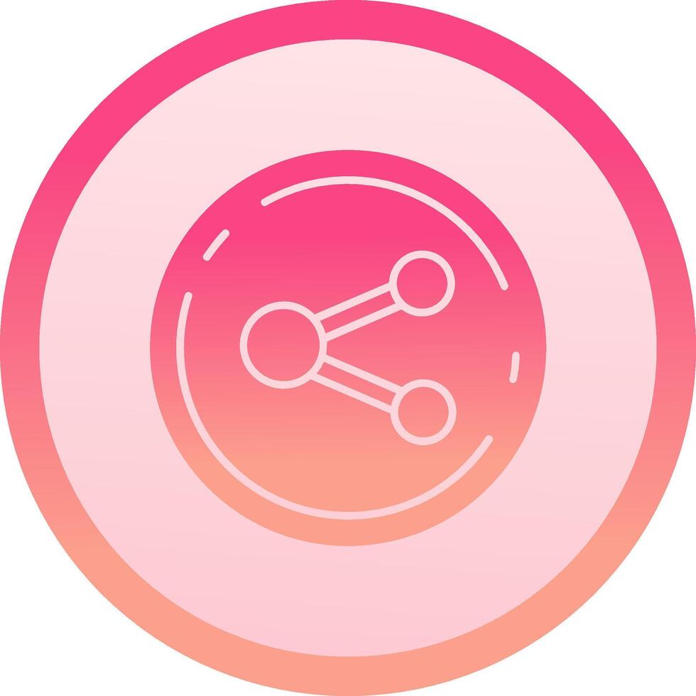 Share solid circle gradeint Icon 37821912 Vector Art at Vecteezy