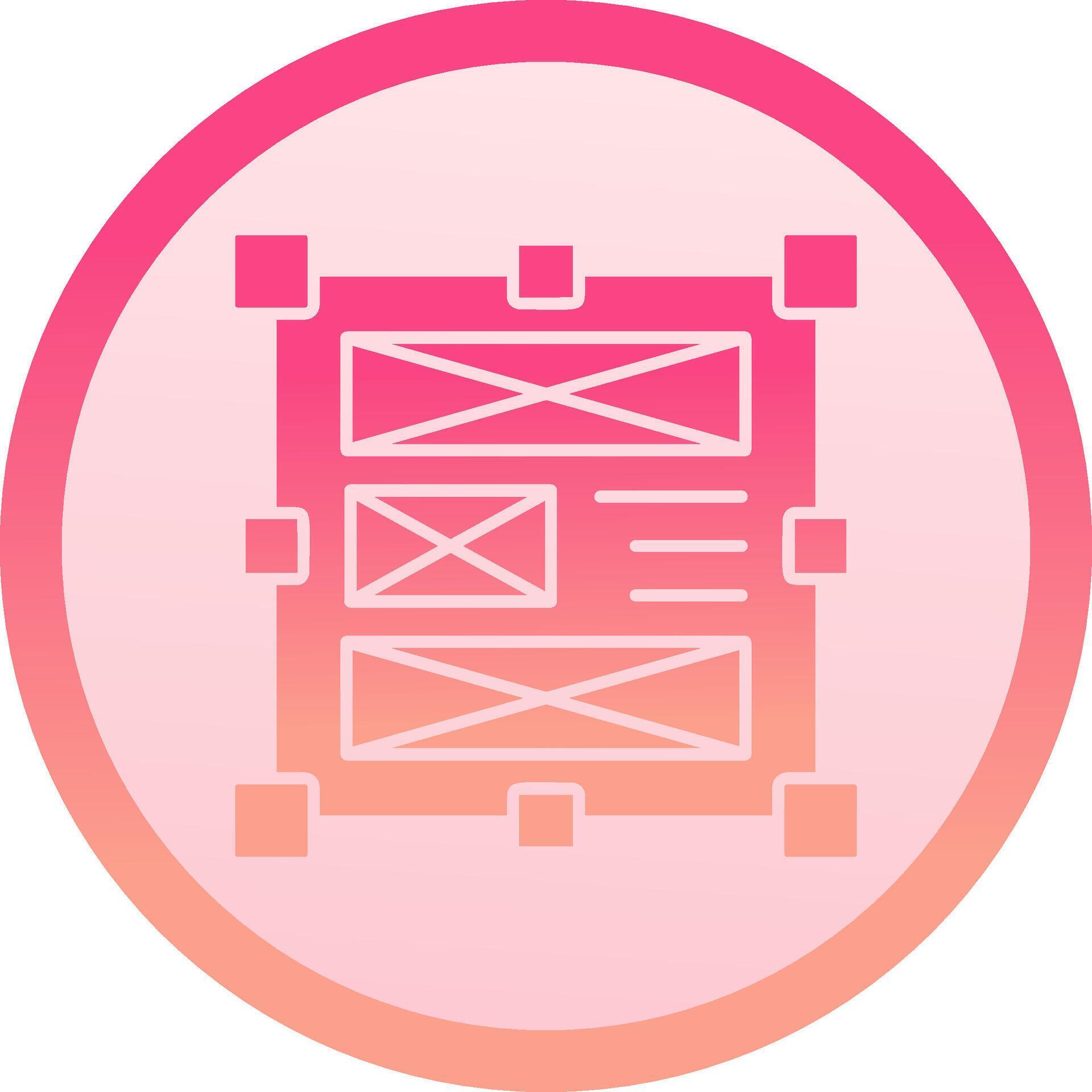Layout solid circle gradeint Icon 37822313 Vector Art at Vecteezy
