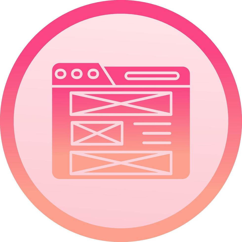 Layout solid circle gradeint Icon 37822320 Vector Art at Vecteezy