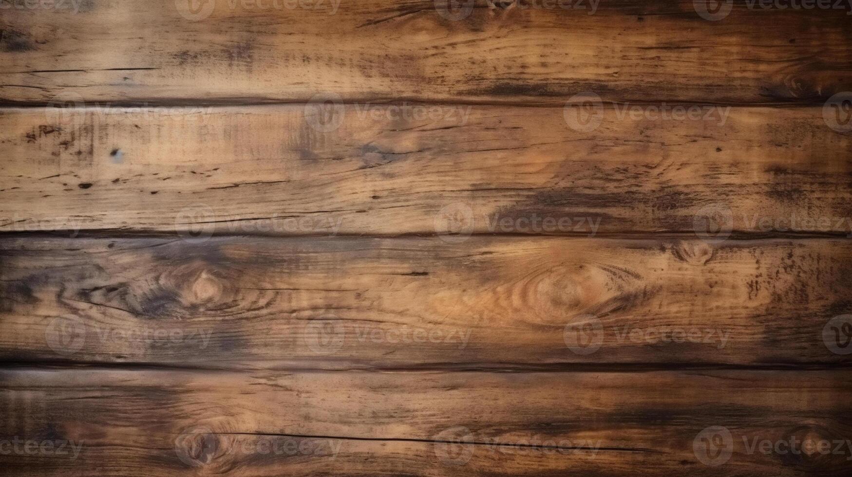 AI generated Old wood texture background, wood planks. Grunge surface photo