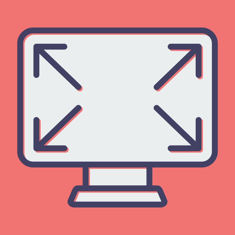 Fullscreen Icon Vector Icon