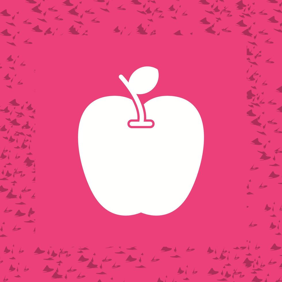 icono de vector de manzana