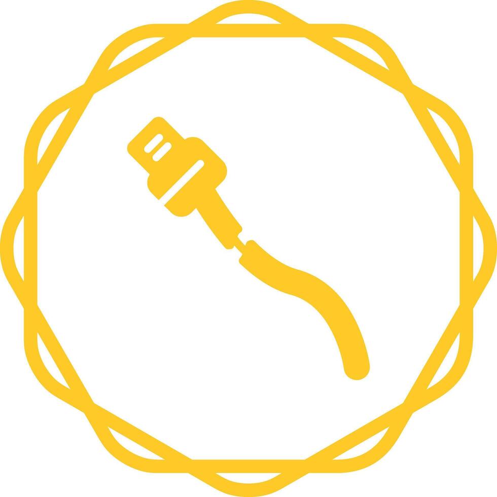 Broken Cable Vector Icon