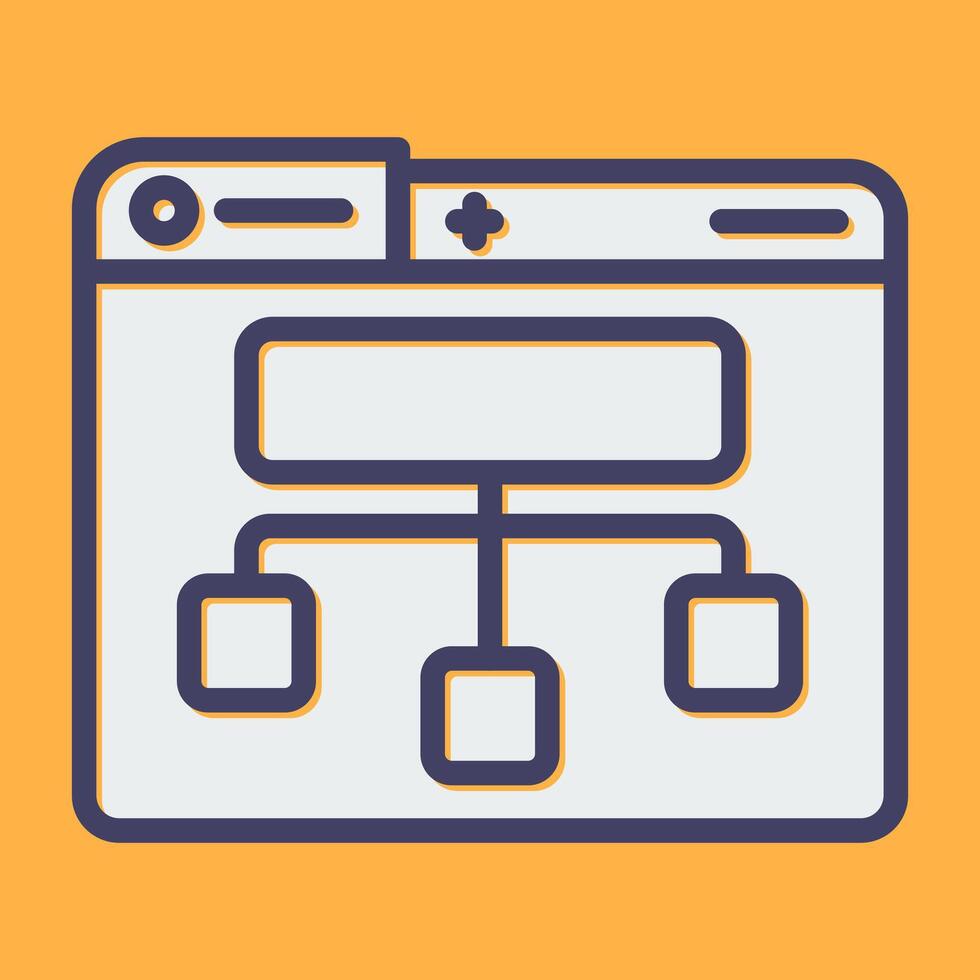 Site Map Vector Icon