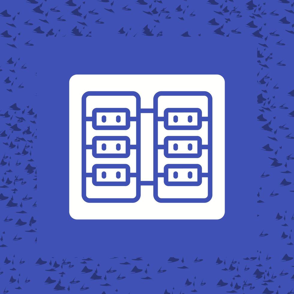 Server Room Vector Icon