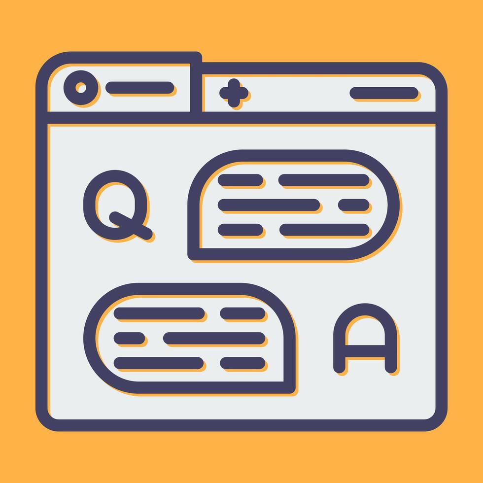 Forum Vector Icon