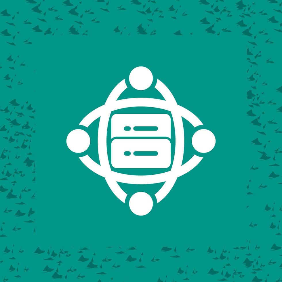 Cluster Server Vector Icon