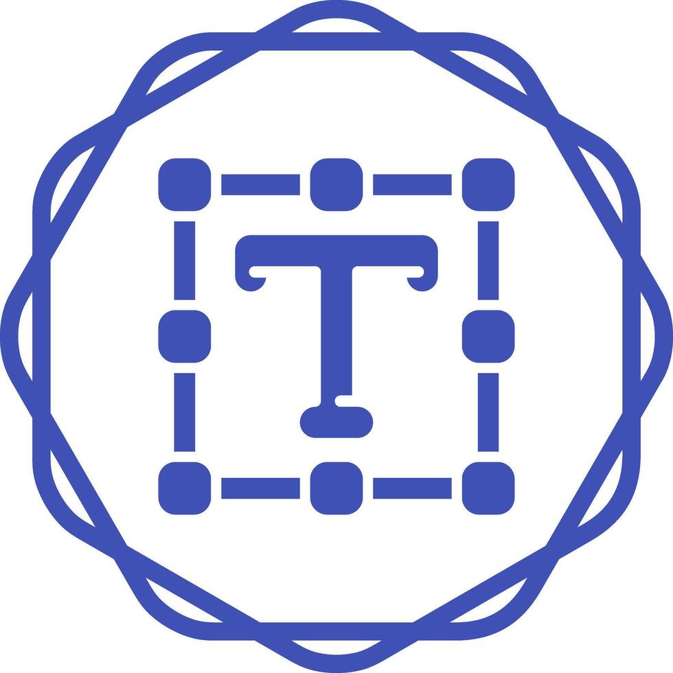 Text Tool Vector Icon