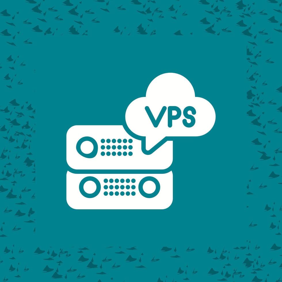 VPS Hosting Vector Icon