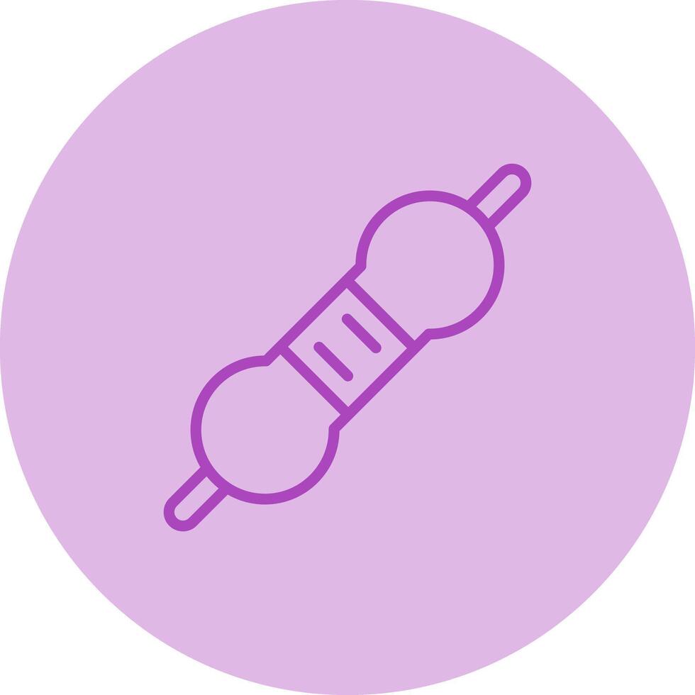Resistor Vector Icon
