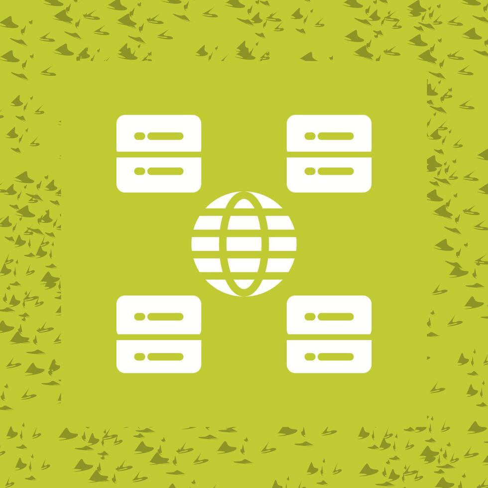 Content Delivery Network Vector Icon