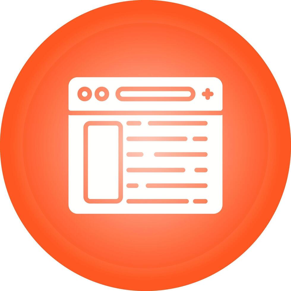 Browser Vector Icon