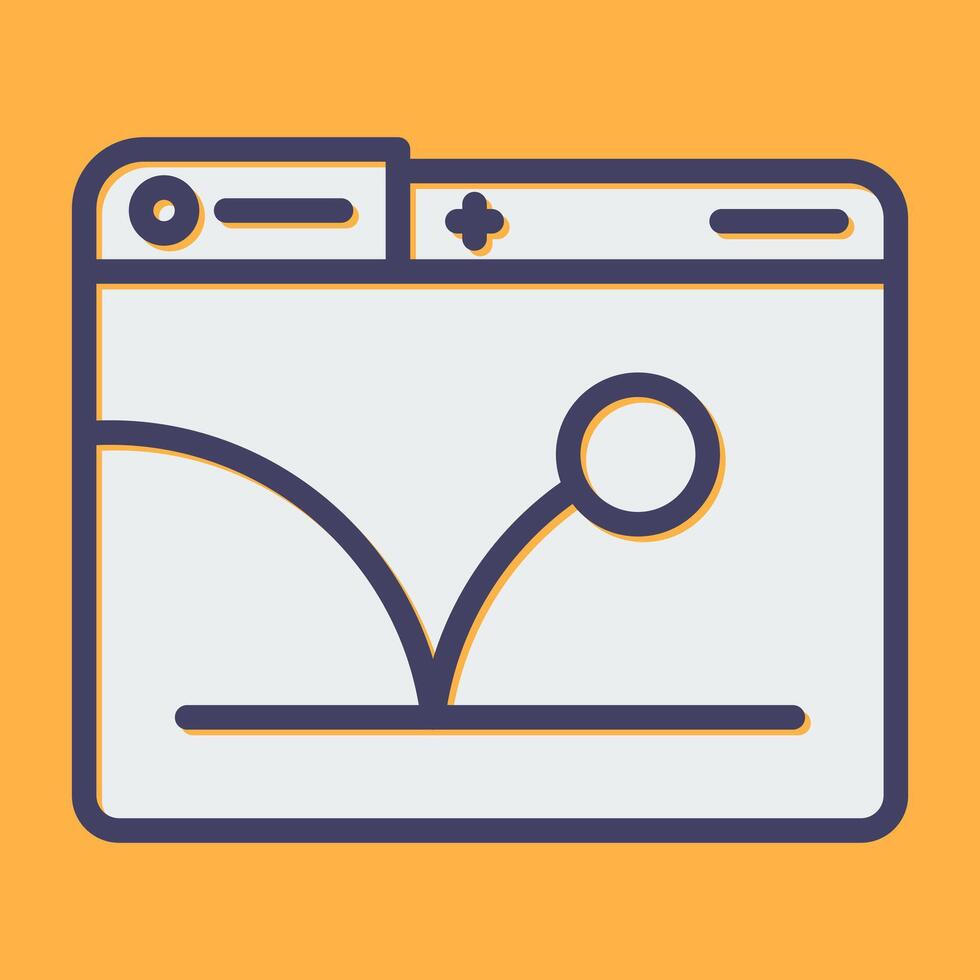 Bounce Rate Vector Icon