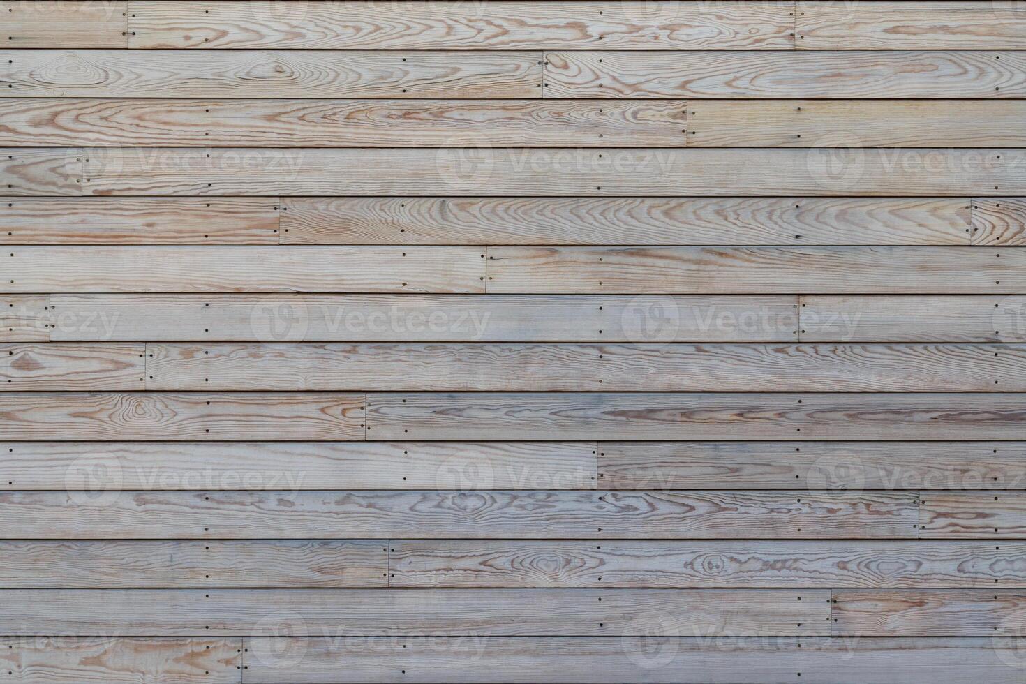 horizontal wooden planks flat background and texture photo