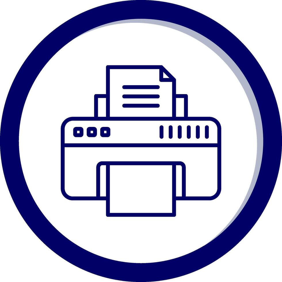 Printer Vecto Icon vector