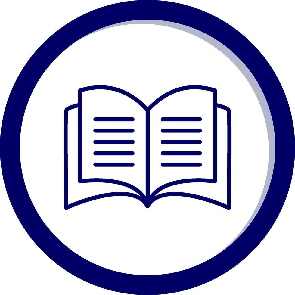 Open Book Vecto Icon vector