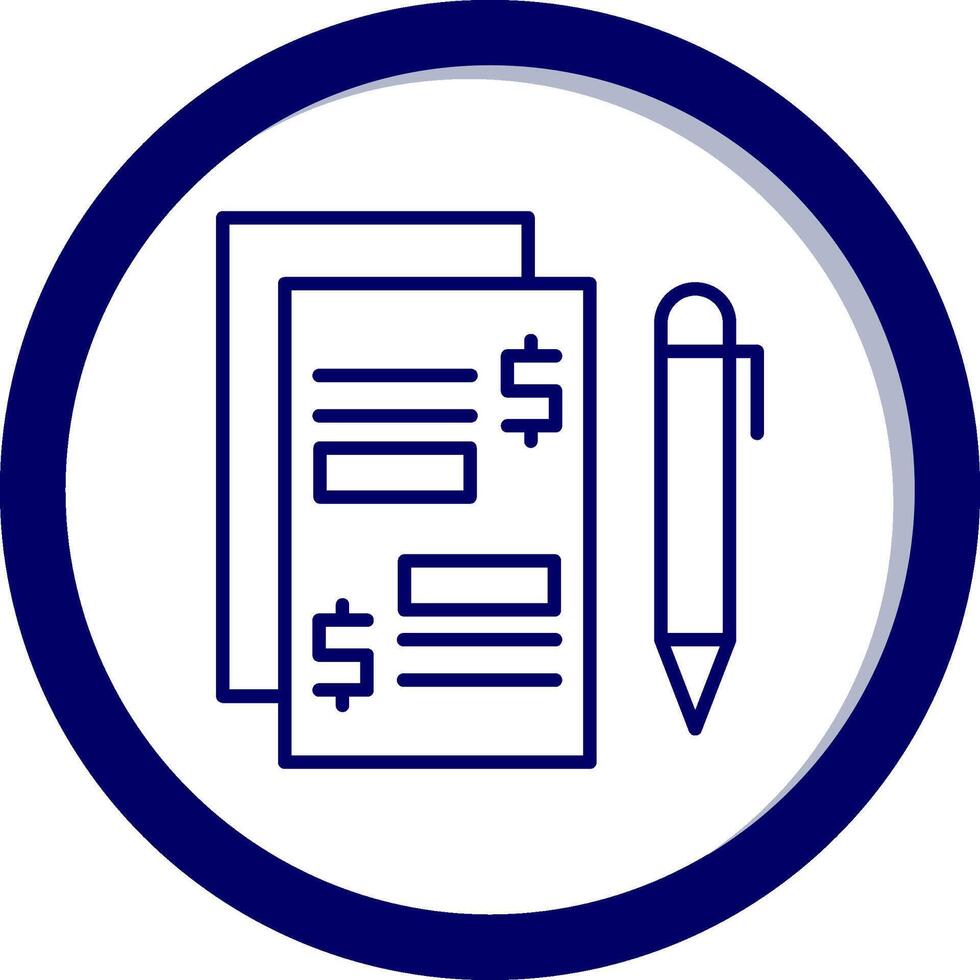 Paid Articles Vecto Icon vector