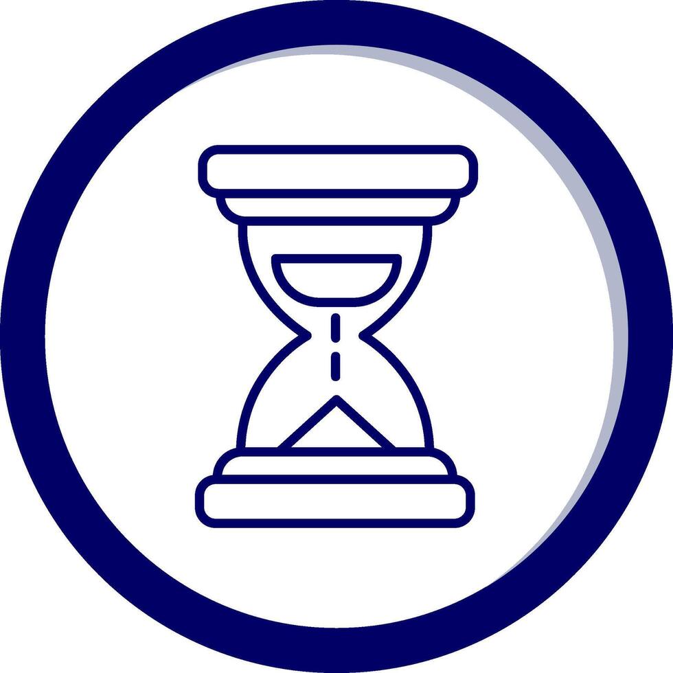 Sand Clock Vecto Icon vector