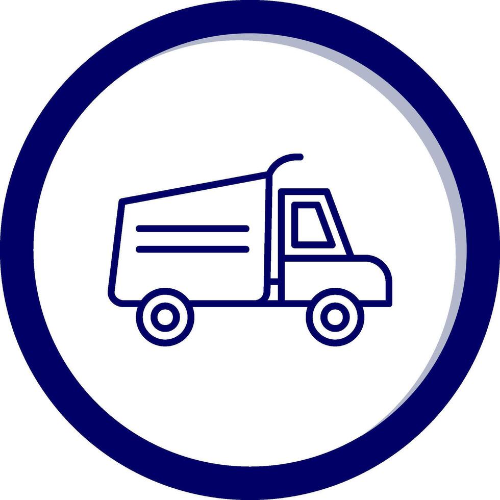 Baby Truck Vecto Icon vector