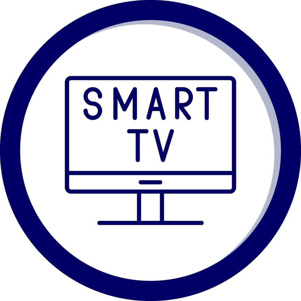 Smart Tv Vecto Icon vector