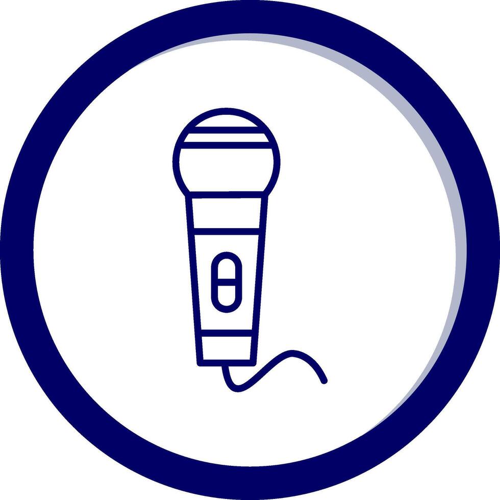 micrófono vecto icono vector