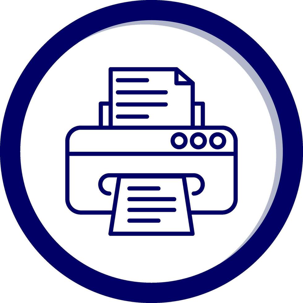 Printer Vecto Icon vector