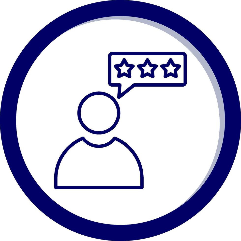 Customer Review Vecto Icon vector