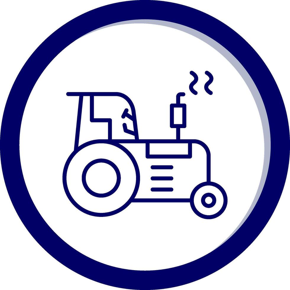 tractor vecto icono vector