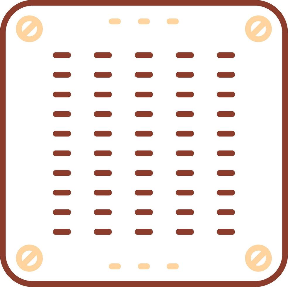 Air conditioner Line Two Color Icon vector