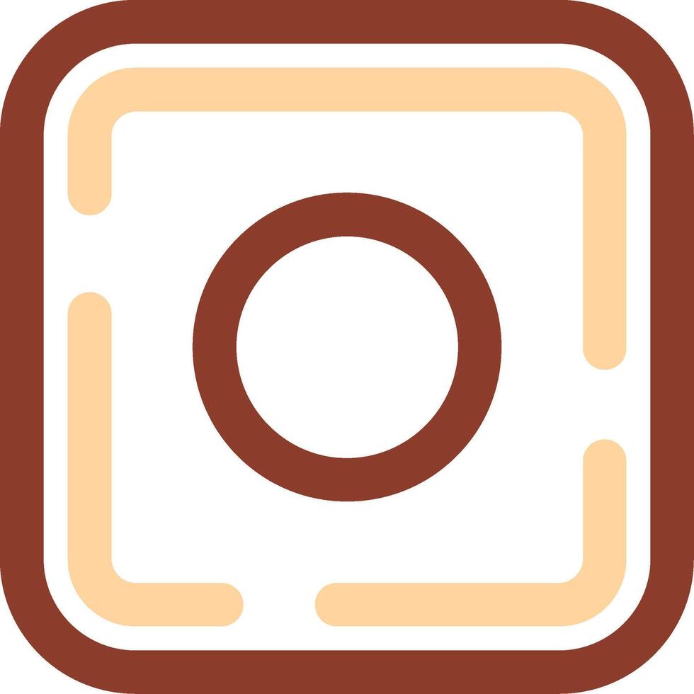 Dot Line Two Color Icon vector