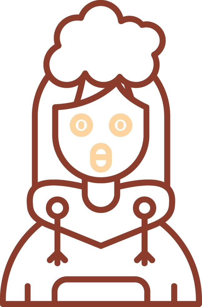 Exploding Line Two Color Icon vector