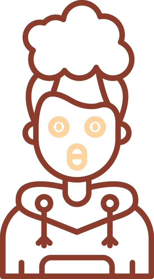 Exploding Line Two Color Icon vector