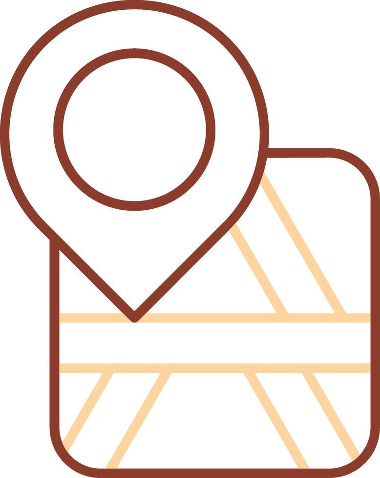 Placeholder Line Two Color Icon vector